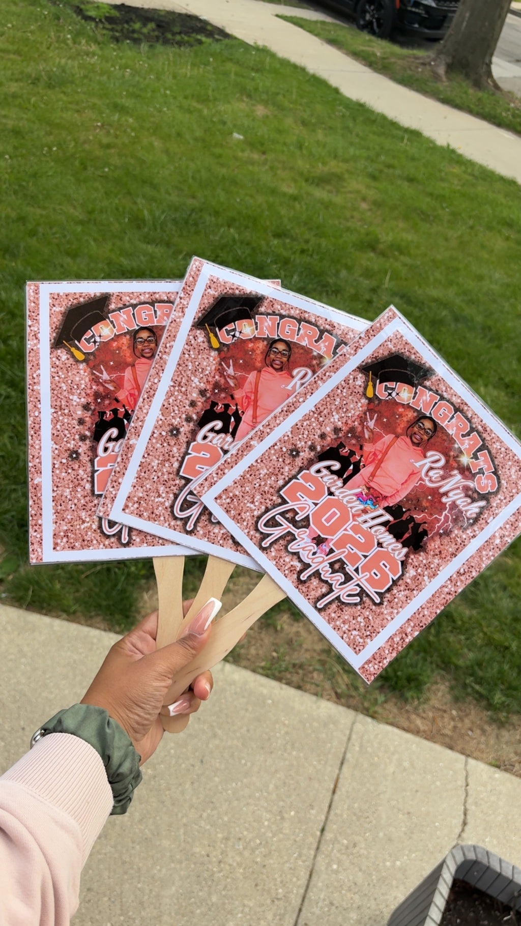 Custom Doublesided Fans