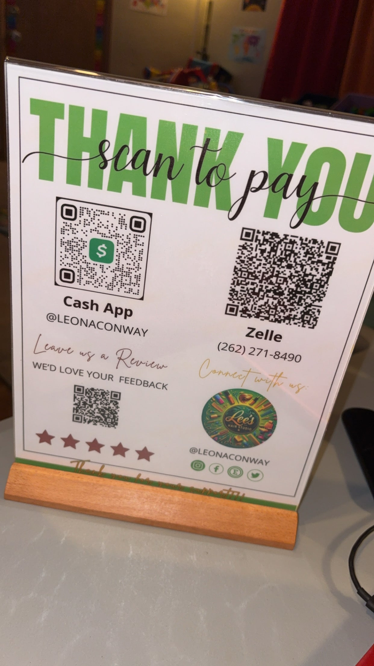 Custom QR Code Sign