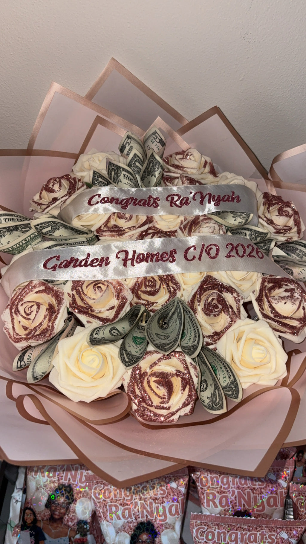Money/Flower Bouquet