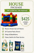 House Bounce House Package