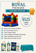 Royal Bounce House Package